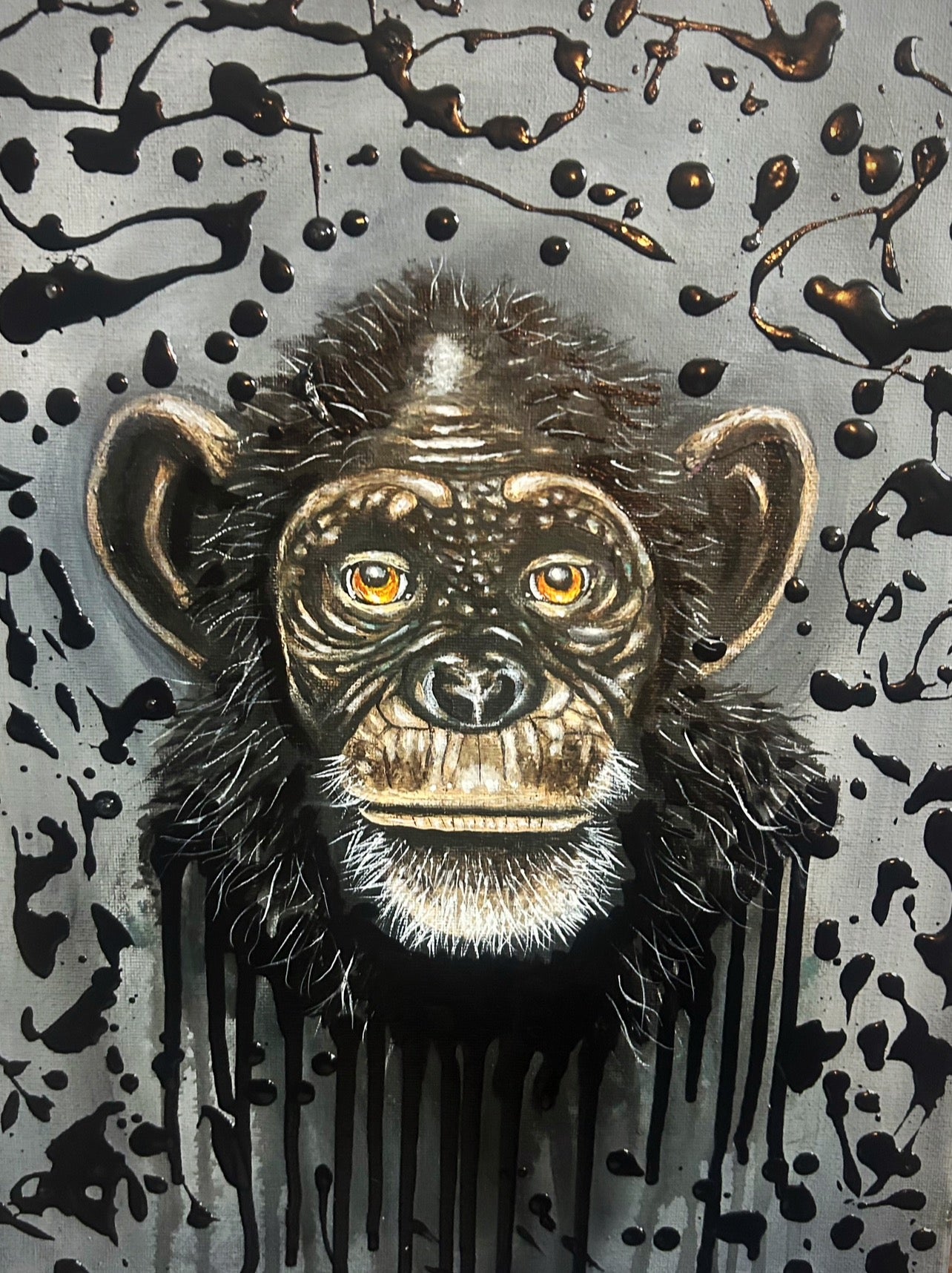 CHIMP OFF THE OLD BLOCK