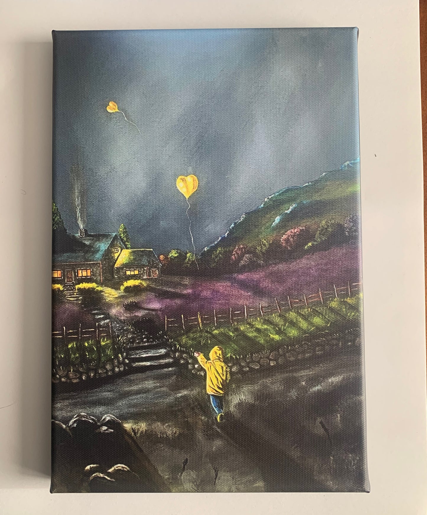 Home is where the heart is …, Canvas Print