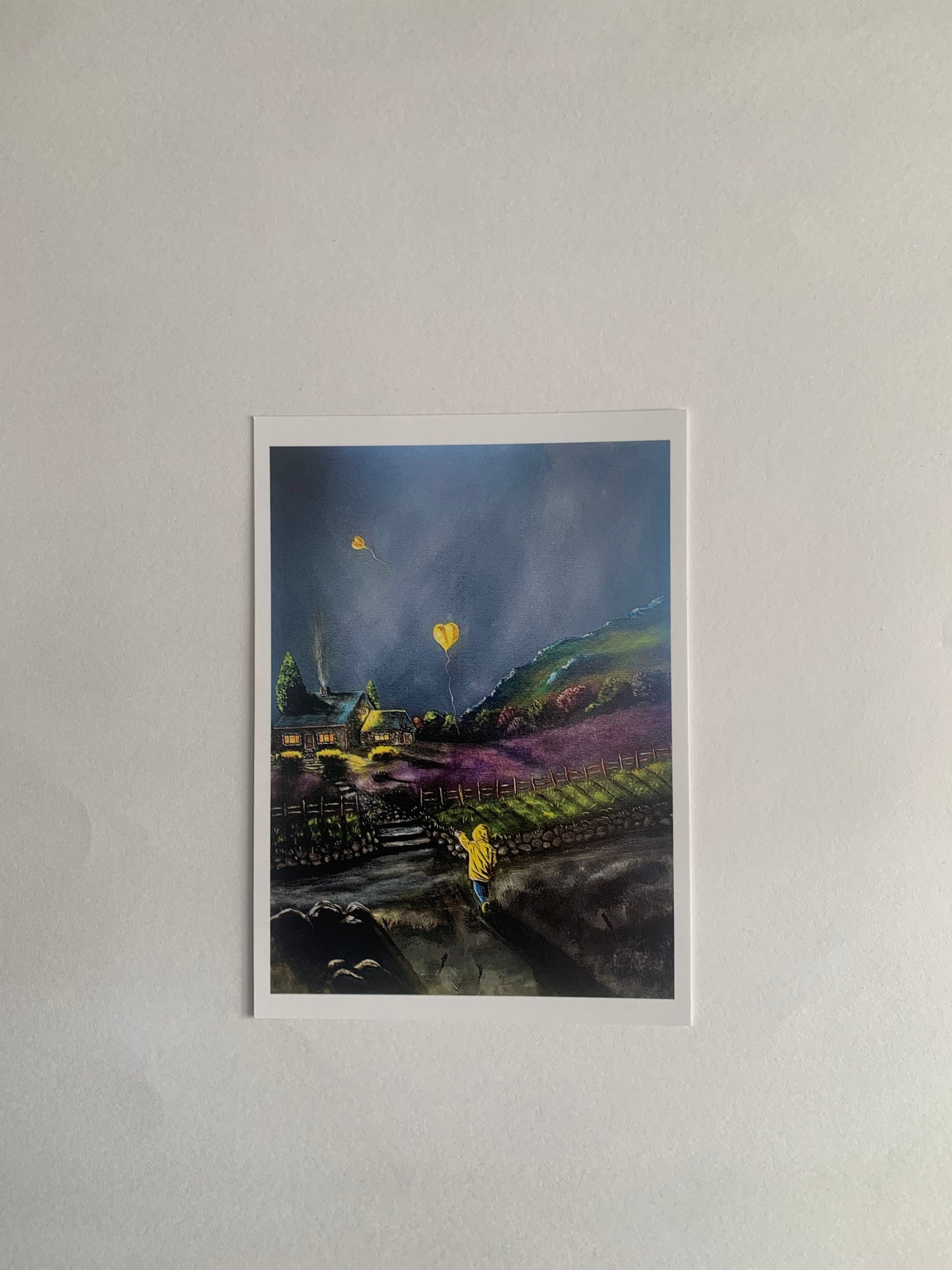 Home is where the heart is …Art Card