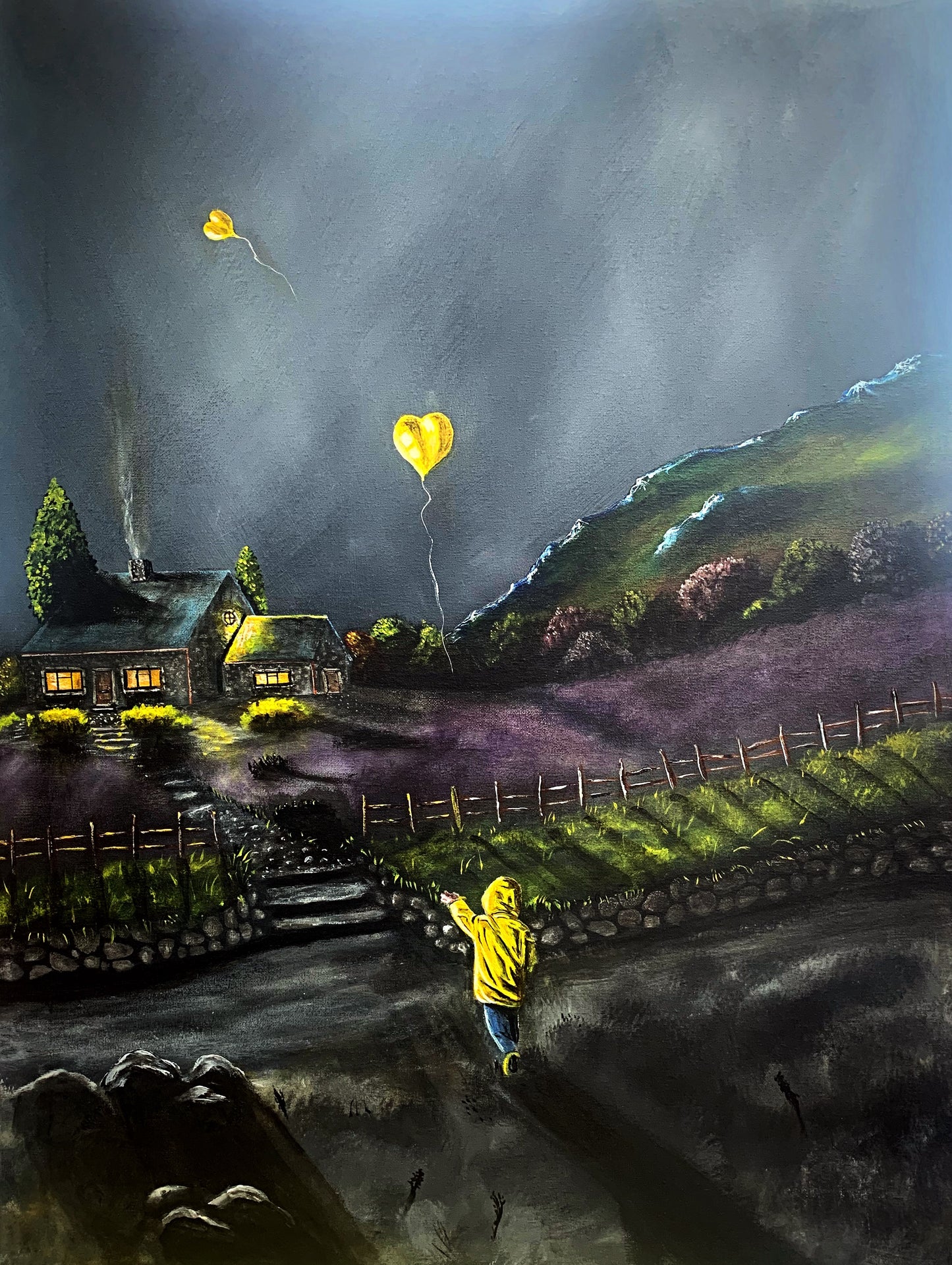 Home is where the heart is …, Canvas Print