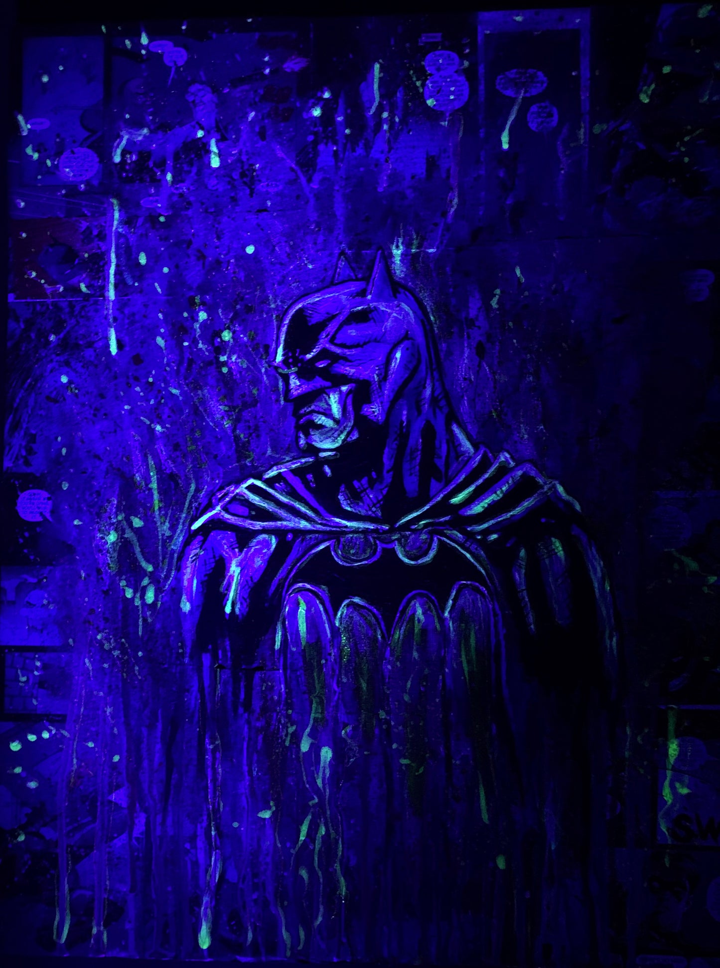 The Dark Knight .. Original ( glow in the dark )