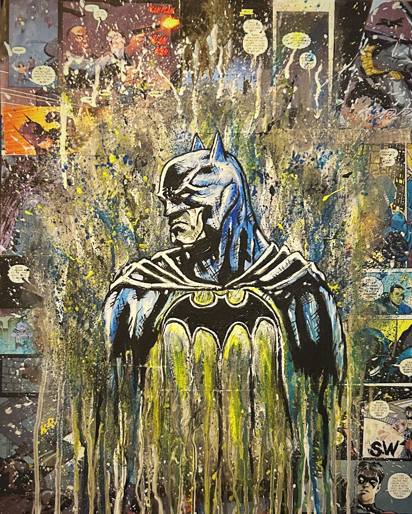 The Dark Knight .. Original ( glow in the dark )