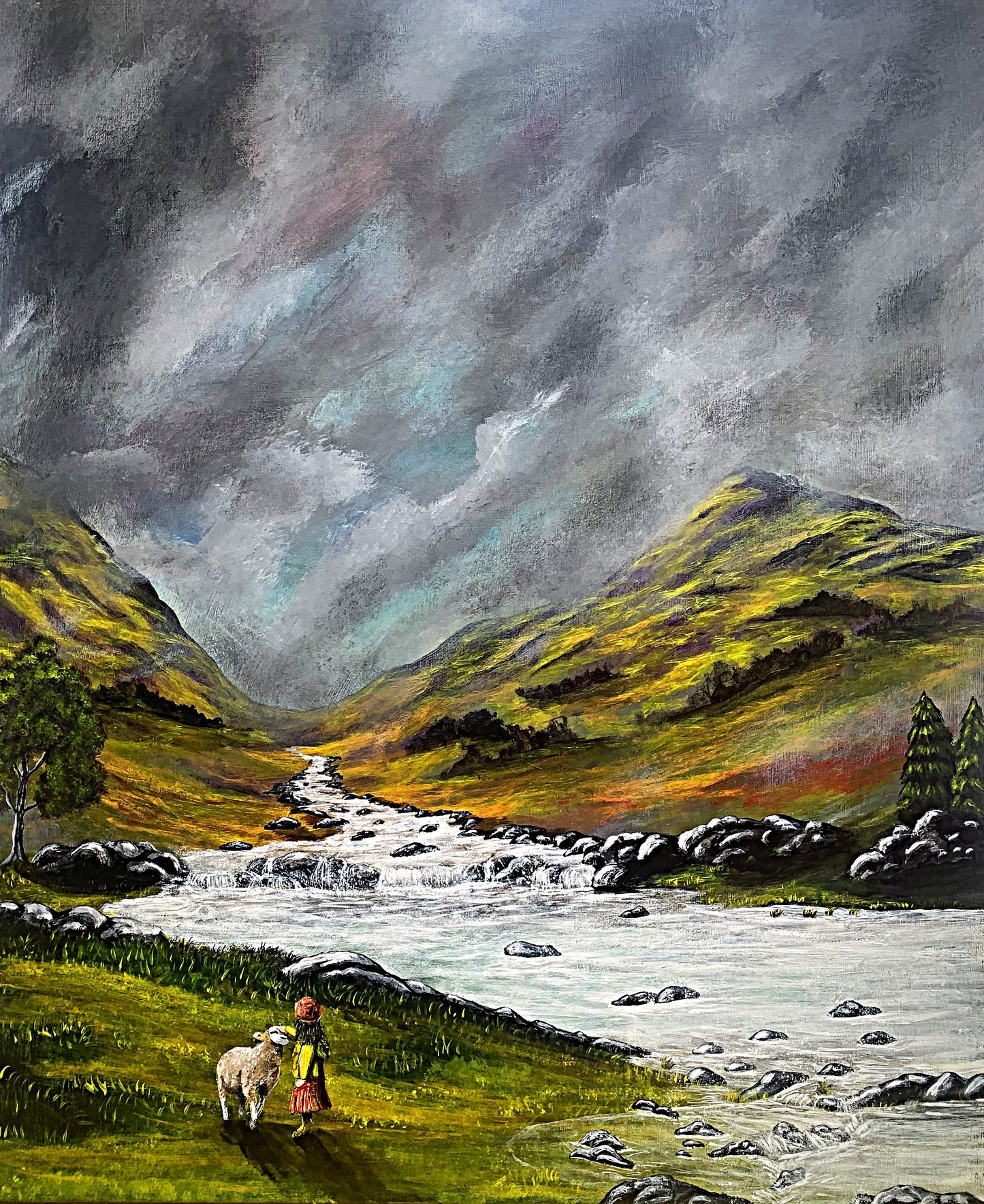 It’s just Ewe and me ….Art Card
