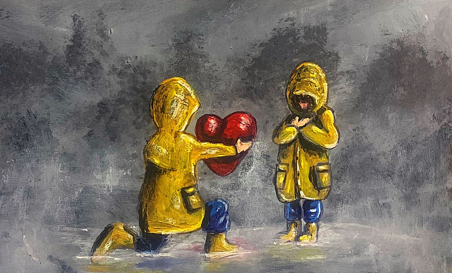Love is all you kneed ….Art Card