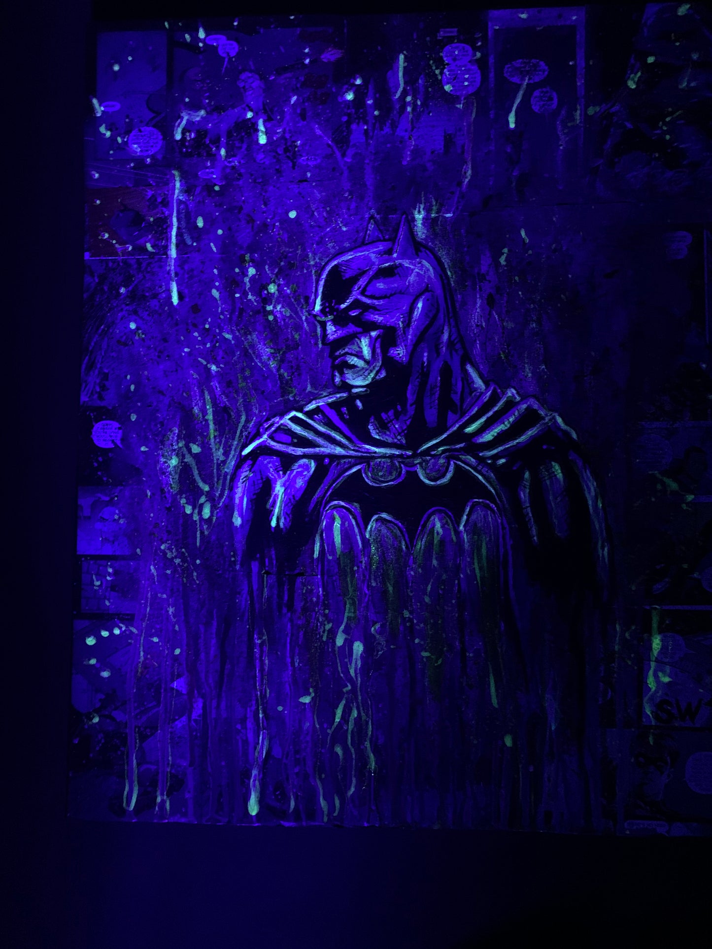 The Dark Knight .. Original ( glow in the dark )